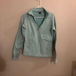 Avalanche fleece partial zip up.